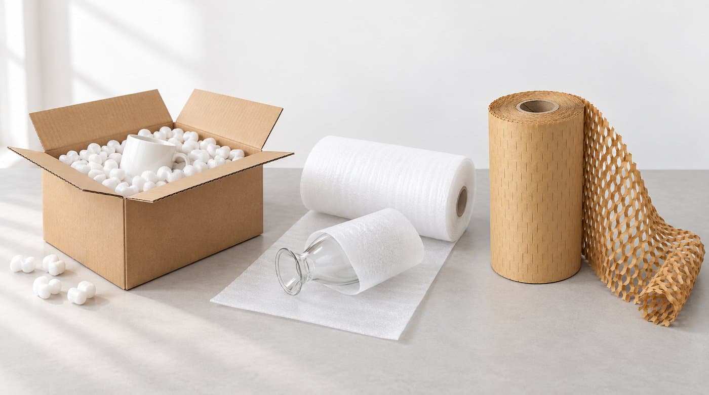 Void Fill Guide: Packing Peanuts vs Foam Wrap vs Honeycomb Paper