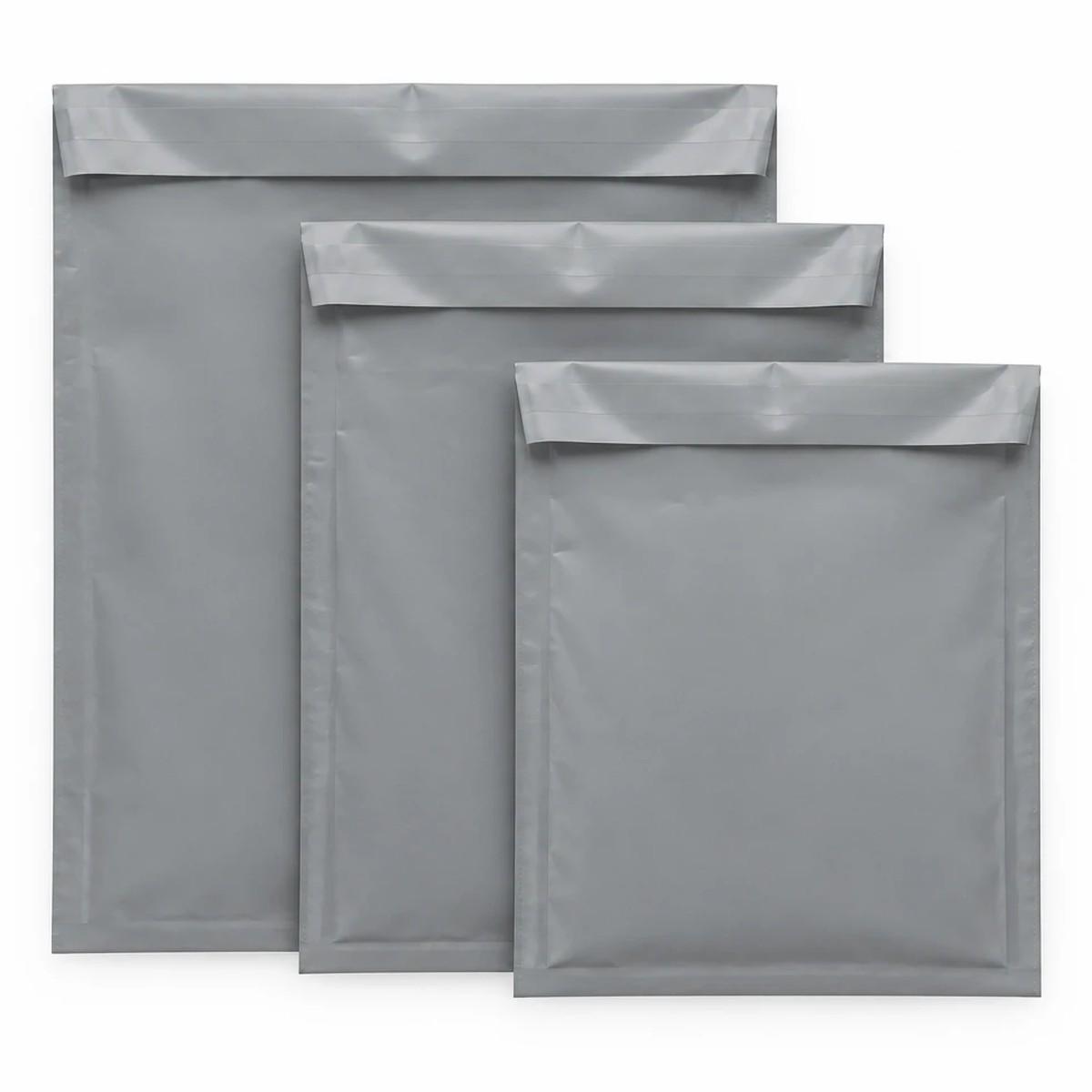 Grey Mailing Bags — Heavy-Duty Co-Extruded Self-Seal Poly Mailers