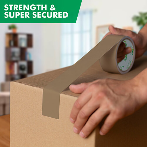 2 - Clover Packaging Ltd Brown Tape Strength and Super Secured