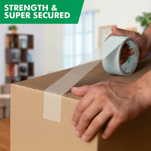 2 - Clover Packaging Ltd Clear Tape Strength and Super Secured